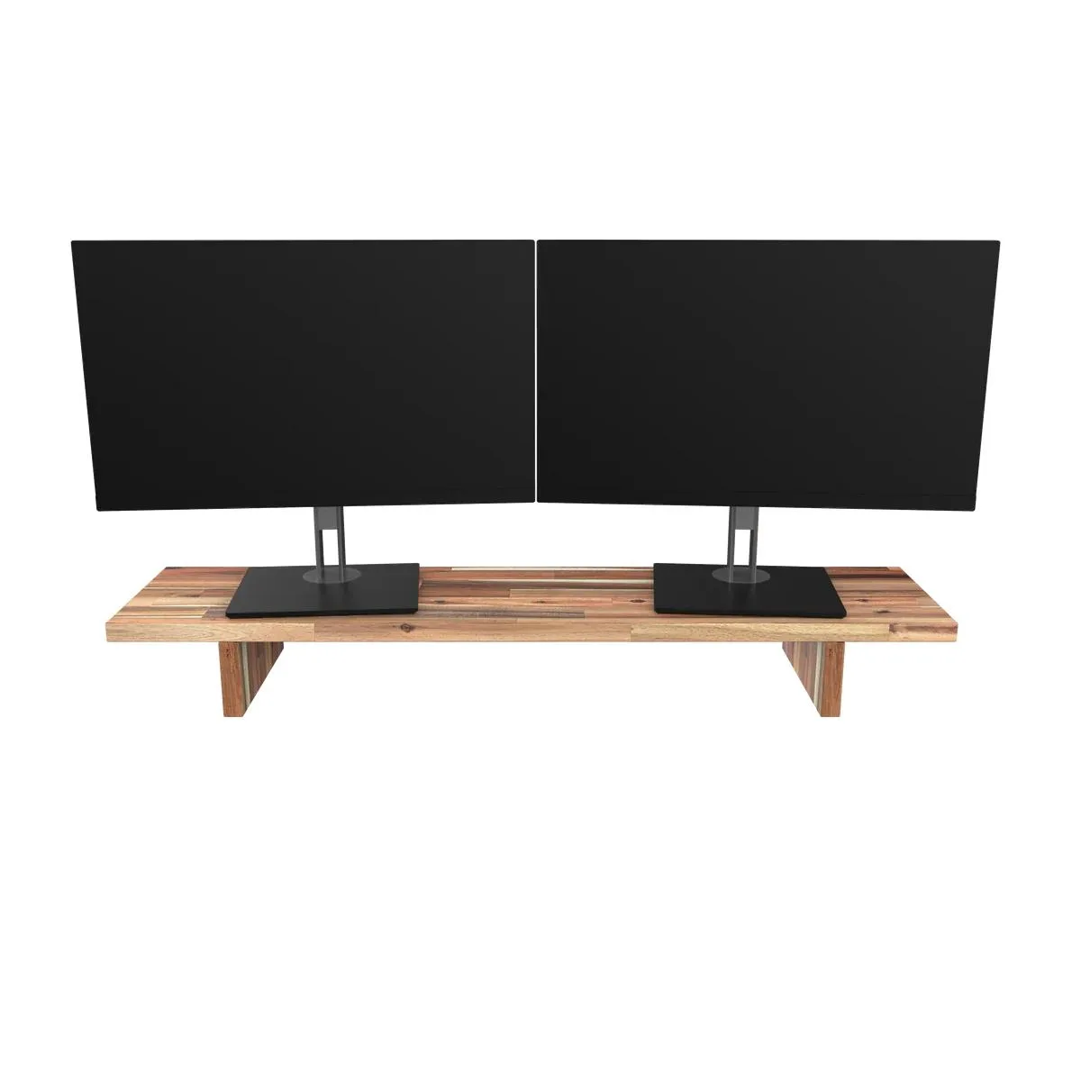 Desky Desky Minimal Monitor Stand Acacia Softwood 41.3" x 9.8" x 4.9 — product photo