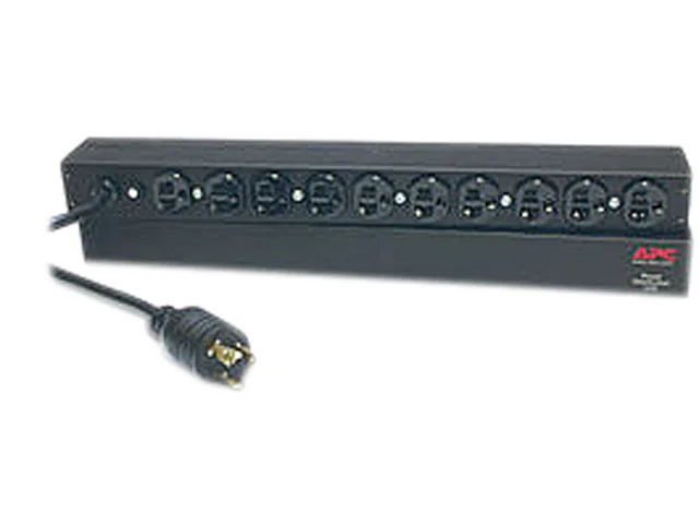 APC APC AP9564 PDU 1U Basic 100-120V 20A 10x 5-20R L5-20P 12ft — product photo