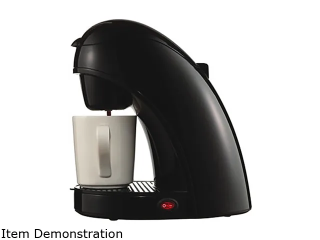 Brentwood Appliances Brentwood Appliances TS-112B single-serve brewer, black — product photo
