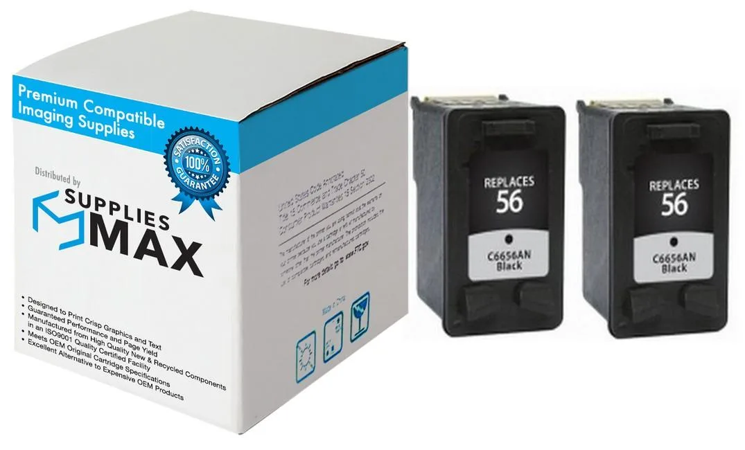 SuppliesMax SuppliesMax HP C9319FN Black Inkjet 2 Pack 450 Pages — product photo