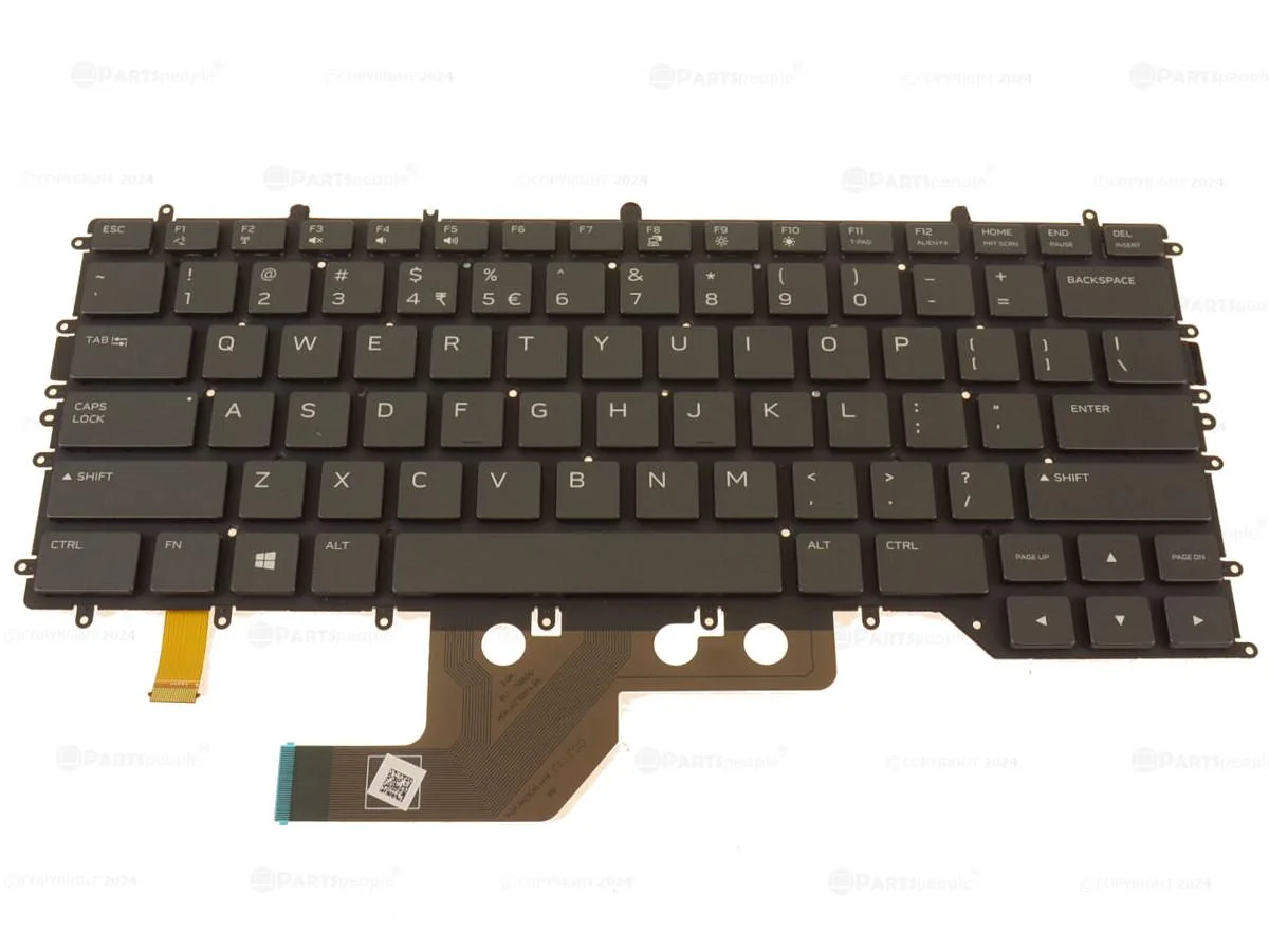 DELL DELL Alienware m15 R3 R4 Per-key RGB Keyboard WV293 US-Intl — product photo