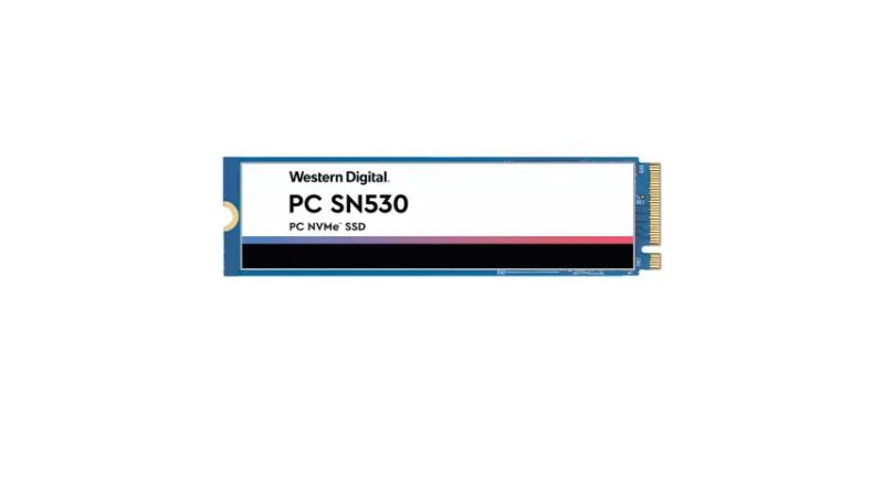 Western Digital Western Digital PC SN530 512GB NVMe M.2 2280 internal SSD — product photo