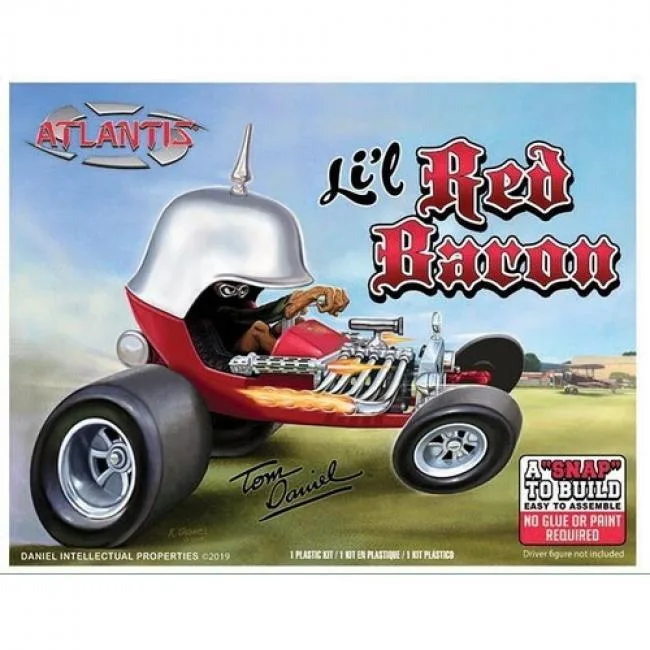 Atlantis Atlantis 1:32 Scale Model Kit Li'l Red Baron Age 14+ — product photo