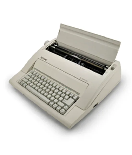 Royal Royal Scriptor 69149V Portable Electronic Typewriter 13" Carriage 45 Keys 12 CPS — product photo