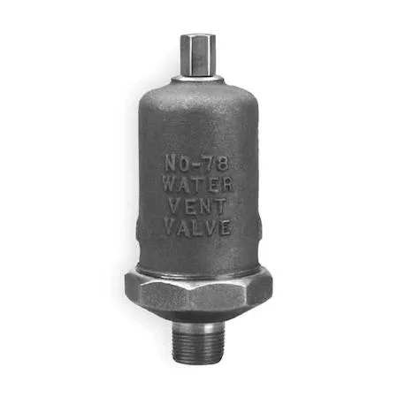 Brass float air vent model 78 rated 150 PSI 825 lb/hr