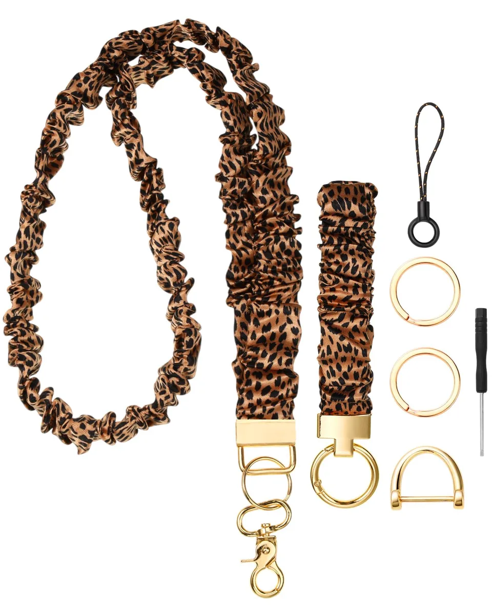  Marspark EN-Marspark-4086 Polka Dot Brown 2-pack keyholder set — product photo