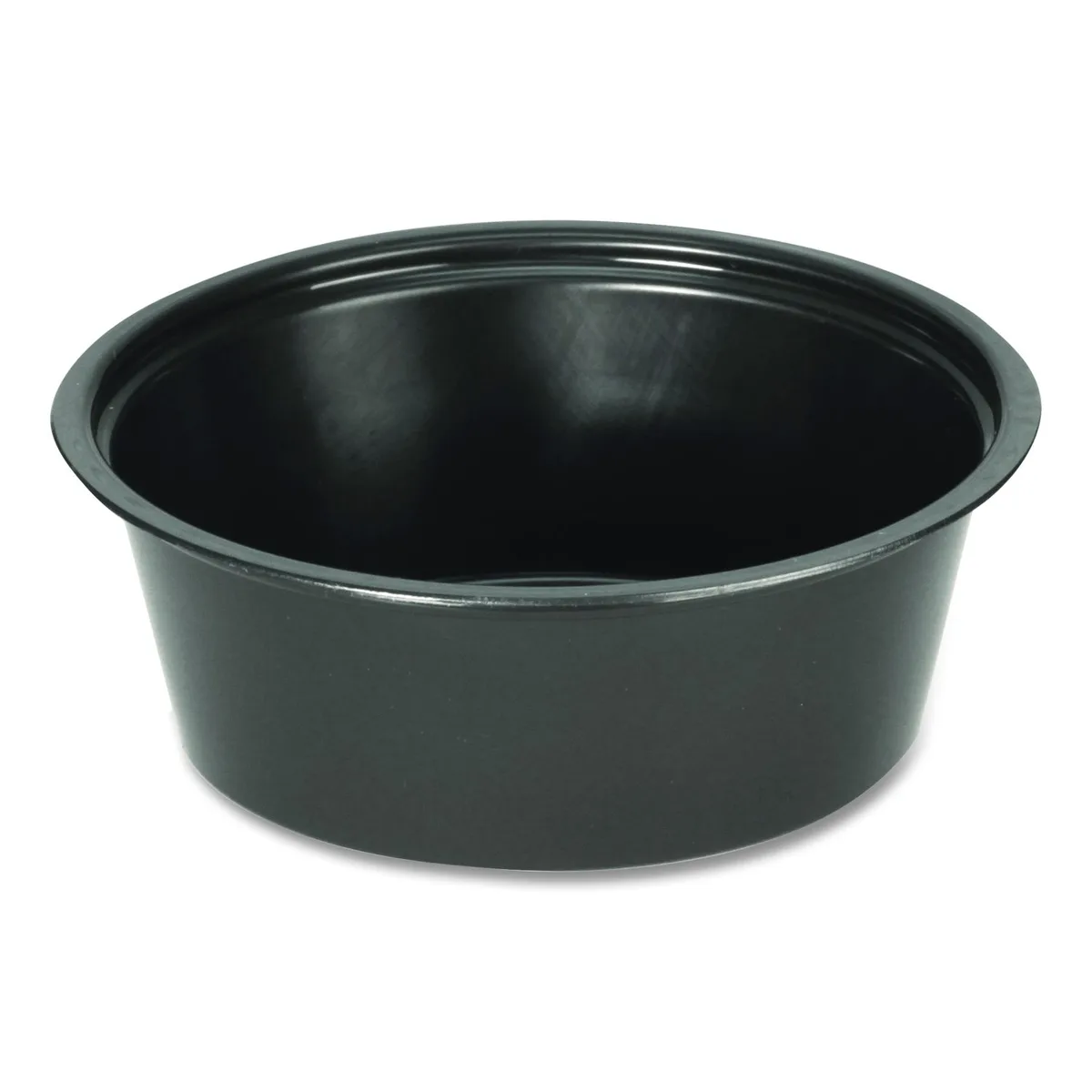 Fabri-Kal Fabri-Kal Portion Cups 1.5 oz Black 250/Sleeve 10 Sleeves/Carton PPC150B — product photo