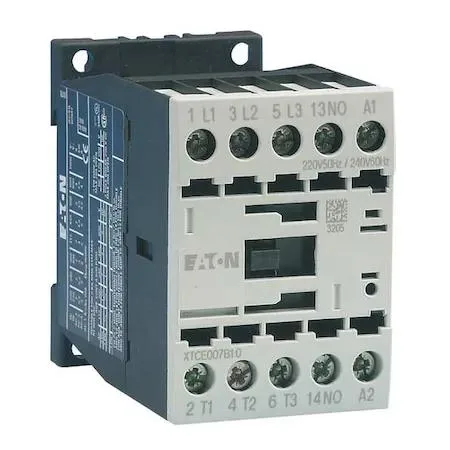 Eaton Eaton XTCE015B10E Magnetic Contactor 208V AC 3P 1NO 15A — product photo