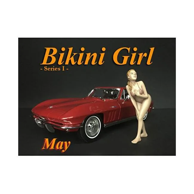 American Diorama American Diorama 38269 May Bikini Calendar Girl Figure 1:24 Scale — product photo