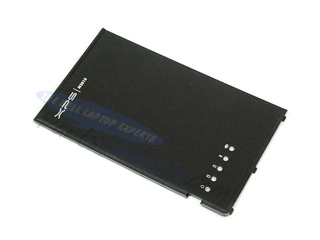 Genuine Dell LED cover panel for XPS M2010, left top section, shows wear