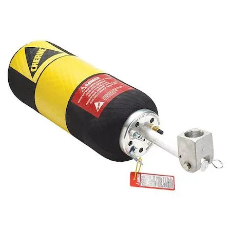 Cherne pole-connection plug, 25 in deflated length, smooth finish