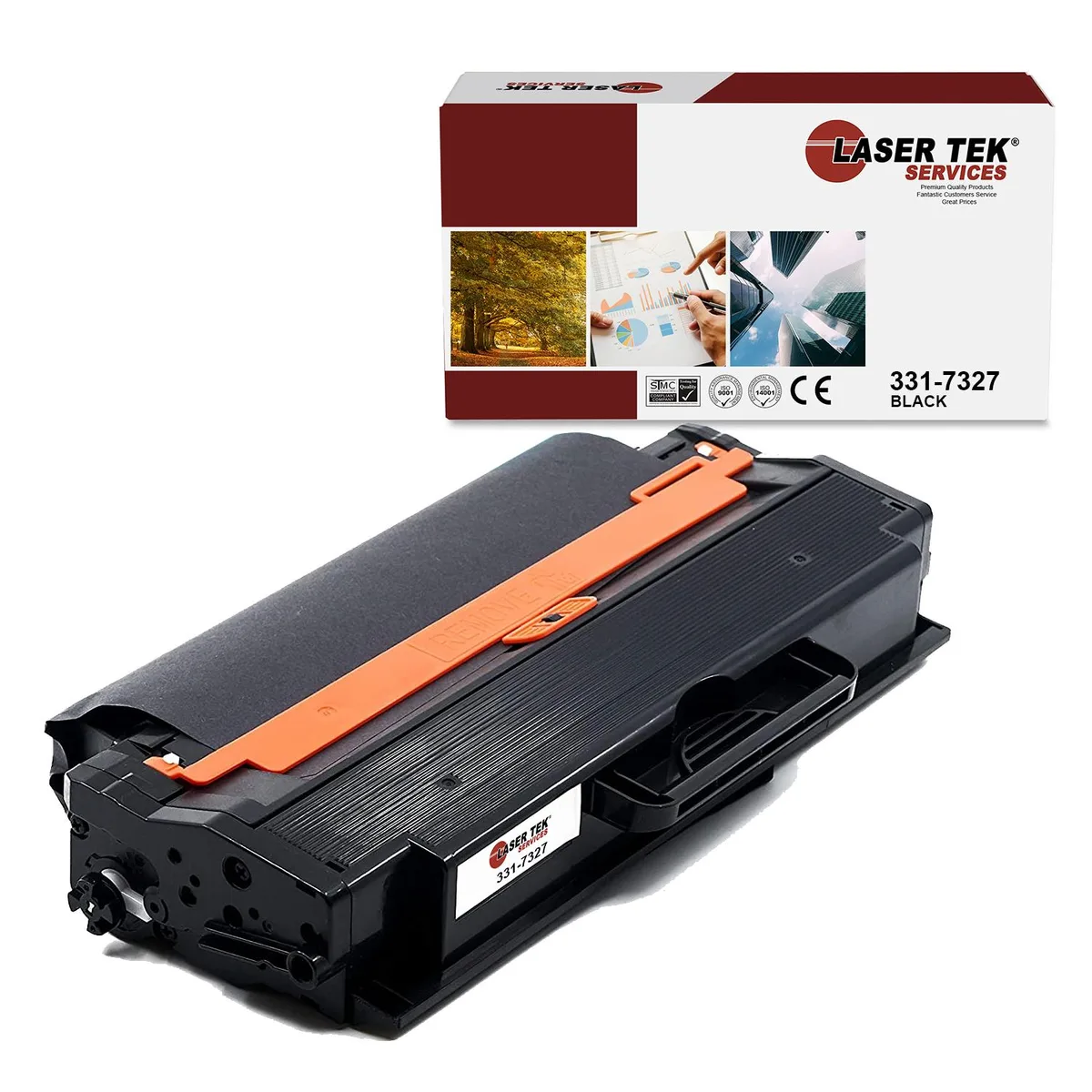 Laser Tek Services Laser Tek Services 331-7327 Black Toner Cartridge 2500 Pages — product photo