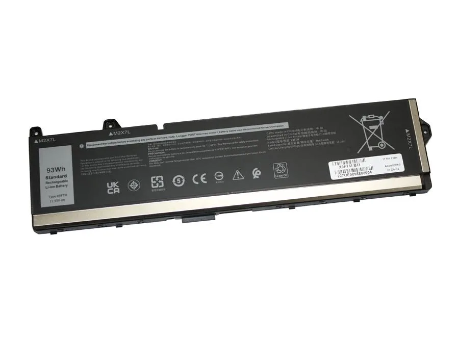 PowerWarehouse PowerWarehouse X9FTM laptop battery for Precision 7670 7680 7770 7780 — product photo