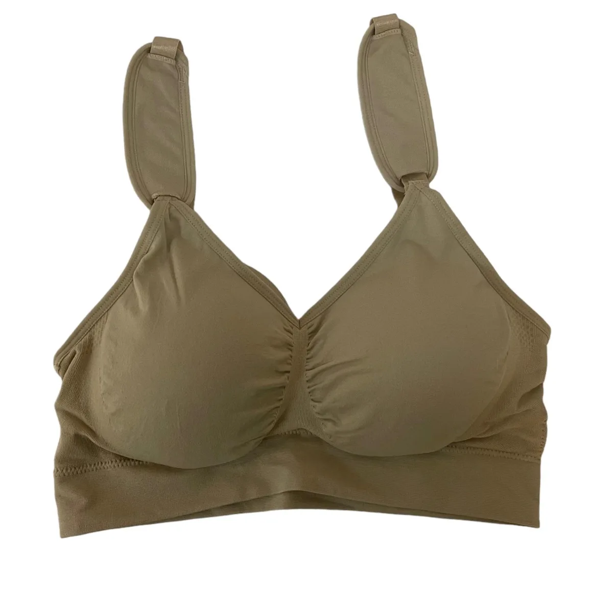 As Seen On TV As Seen On TV 4-00512-02-60-06 Dream by Genie Bra Padded Beige 2XL Bust 43-46 women's intimate apparel — product photo