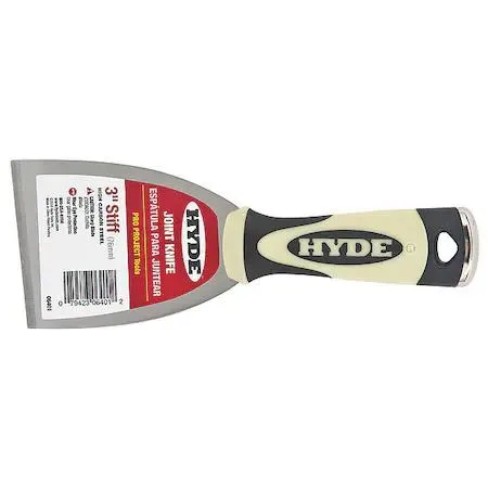Hyde 06401 carbon steel scraper with 3-inch chisel blade and hammer head end