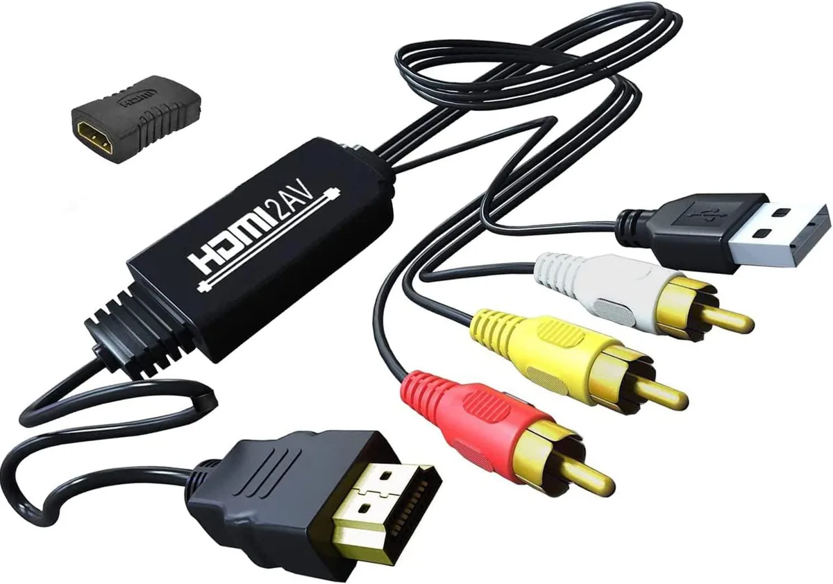 LUOM LUOM HDMI to RCA Audio Video Converter 120cm 1080p — product photo