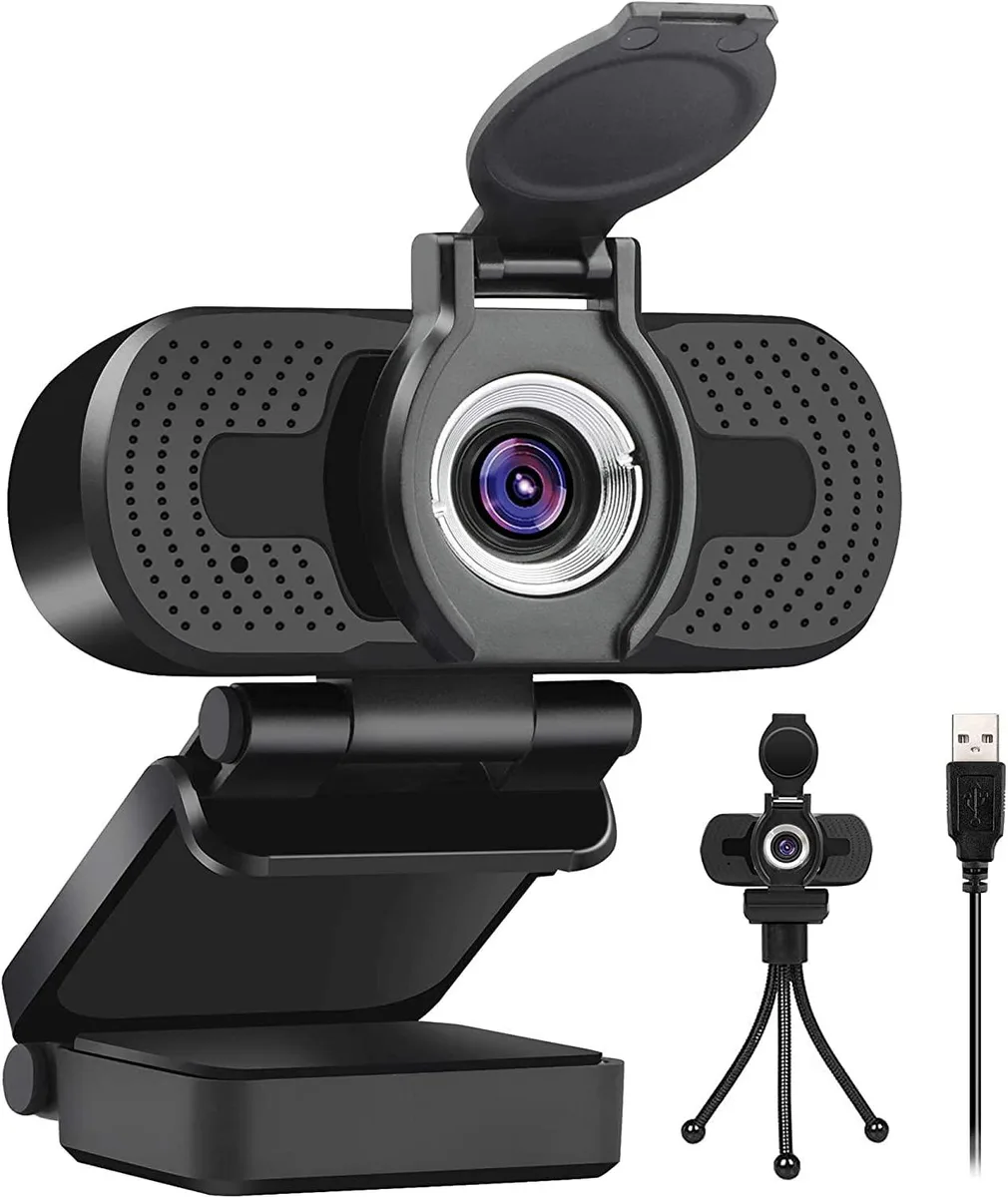 Kettymore Kettymore 1080p Webcam USB 30 fps 75° Privacy Shutter Black — product photo