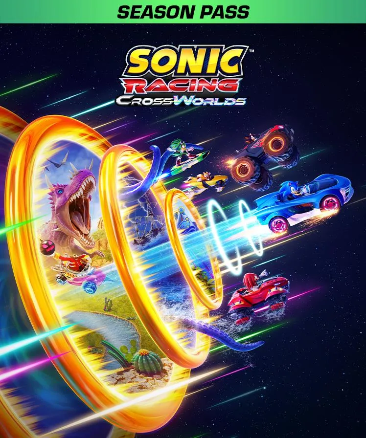 Sega Sega 85666 Sonic Racing: CrossWorlds Season Pass downloadable game — product photo