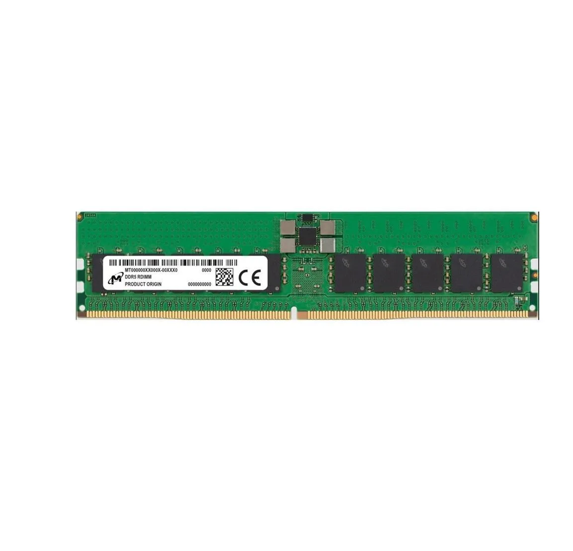 Micron Micron MTC20F1045S1RC64BD2R 32GB DDR5 6400 CL52 server RAM — product photo