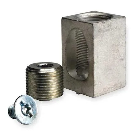 SQUARE D SQUARE D AL400LA Mechanical Lug 600 kcmil 1 Conductor Tin-Plated Aluminum — product photo