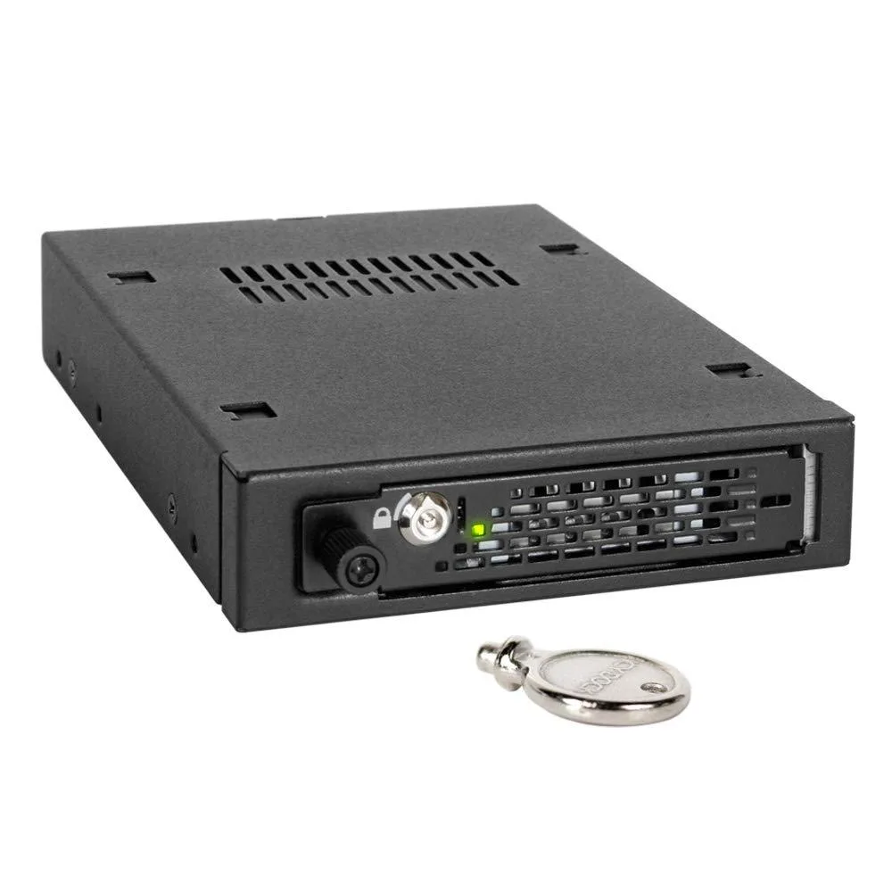 LORDWORLD LORDWORLD 2.5 SATA/SAS 3.5" Mobile Rack 491 Key Lock Thumb Screw — product photo