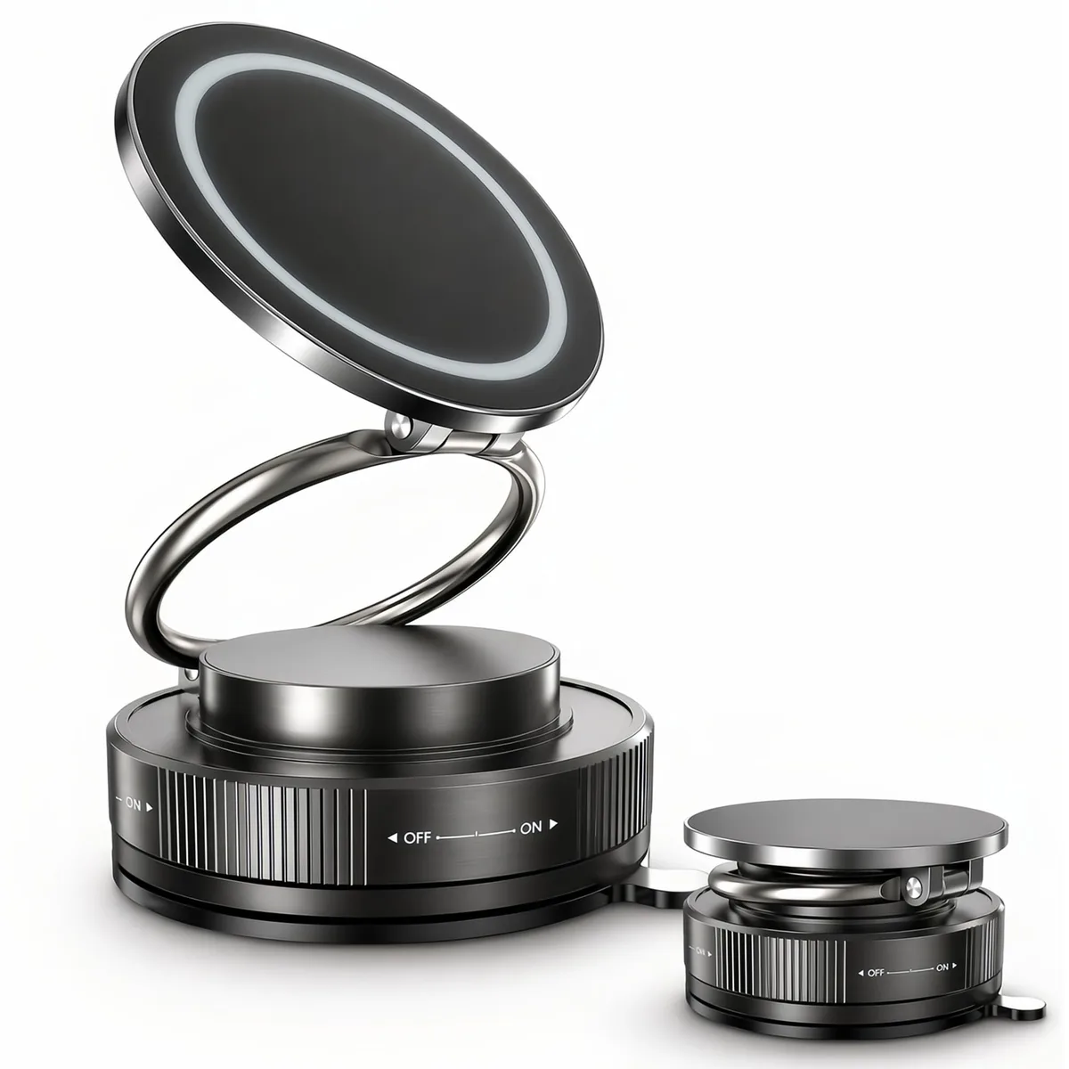 Miedecdel Magnetic Phone Mount with Twist-Lock Vacuum Suction — product photo