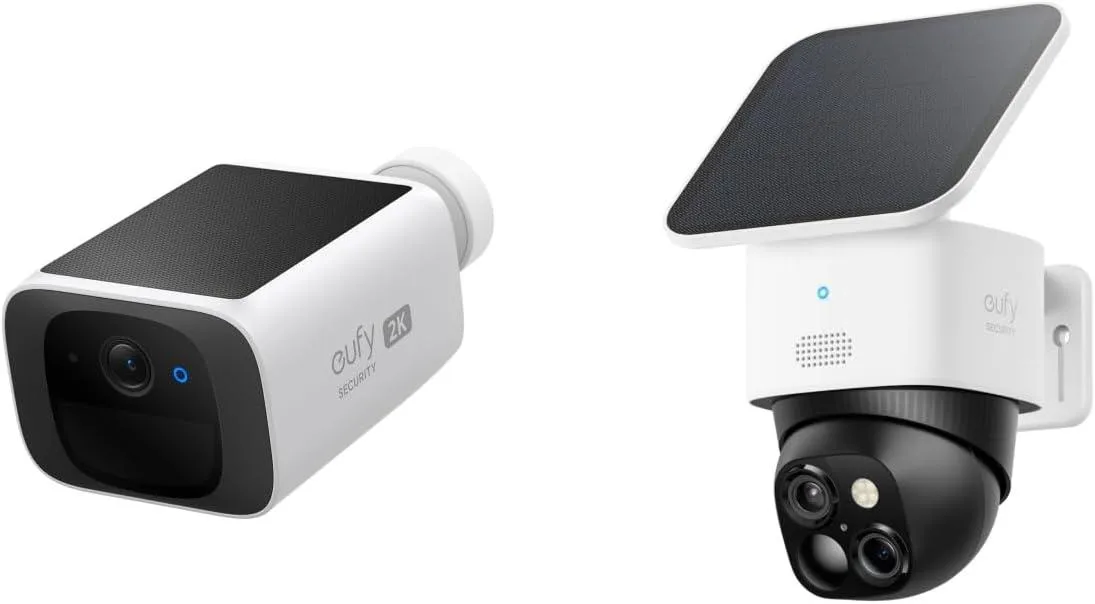 eufy eufy SoloCam S340 3K 360° pan-tilt solar network camera — product photo
