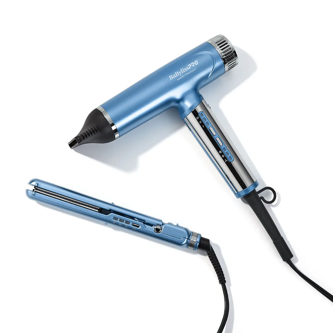 Babyliss Pro Babyliss Pro PCCA79PP 1400 W dryer & 1" flat iron hair styling tool — product photo