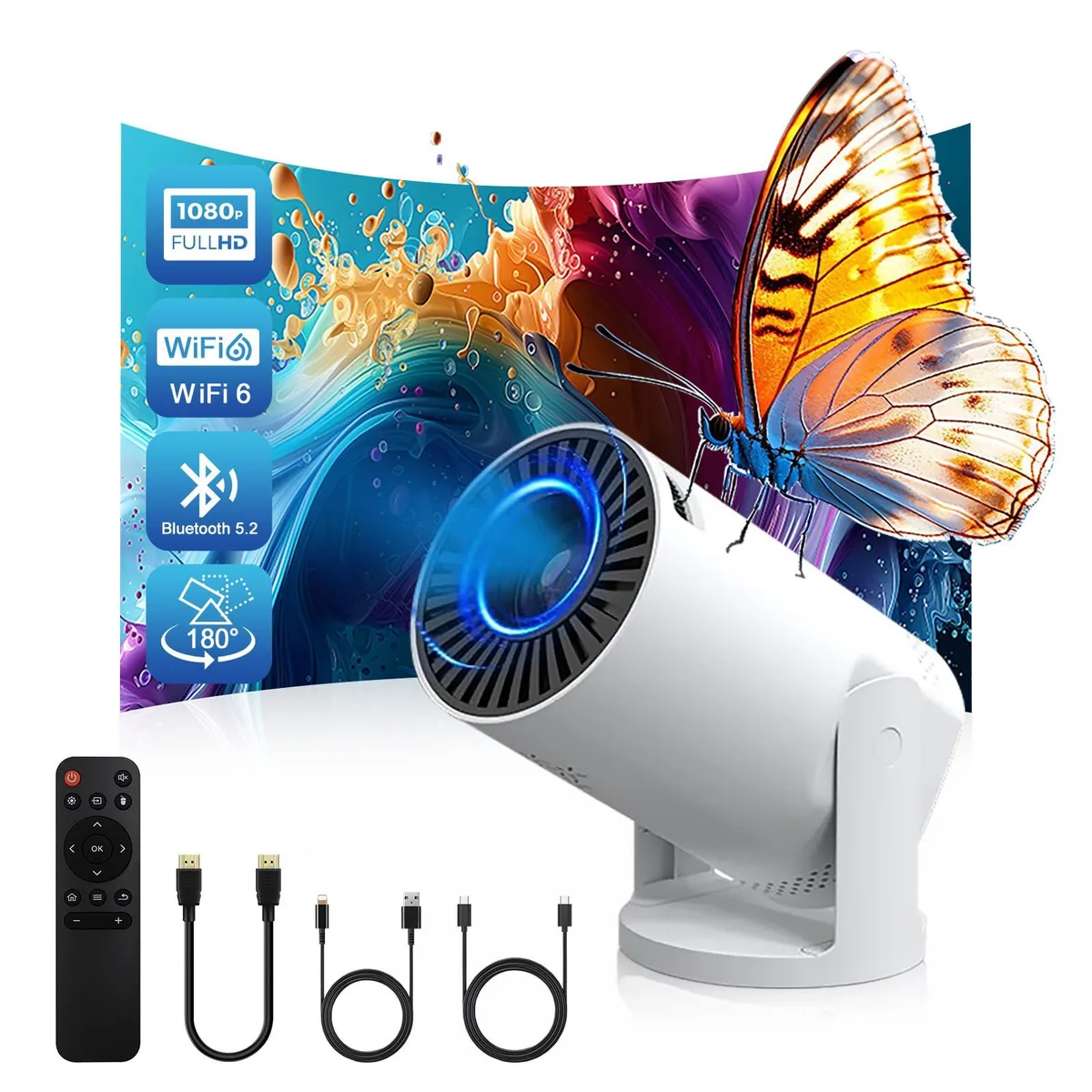  GE Q5 mate LCD Business Projector 1920x1080 1500:1 45000h — product photo