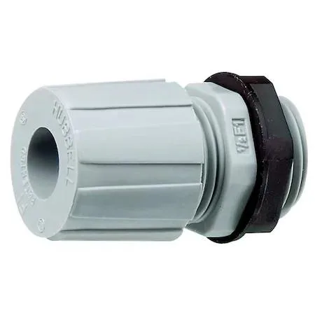 Hubbell Incorporated Hubbell Incorporated HJ1059G Miniature Liquidtight Connector 1/2 in Gray Pack of 25 — product photo