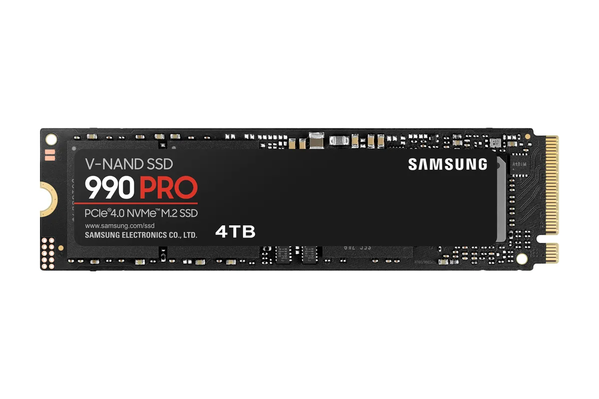 SAMSUNG SAMSUNG 990 PRO 4TB M.2 2280 internal SSD MZ-V9P4T0B/AM — product photo