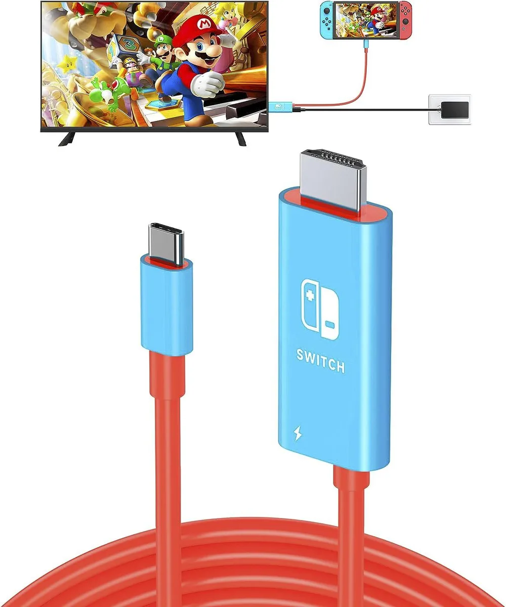 Corn Electronics Corn Electronics USB-C to HDMI Cable 2m Blue 4K 30Hz 100W PD — product photo