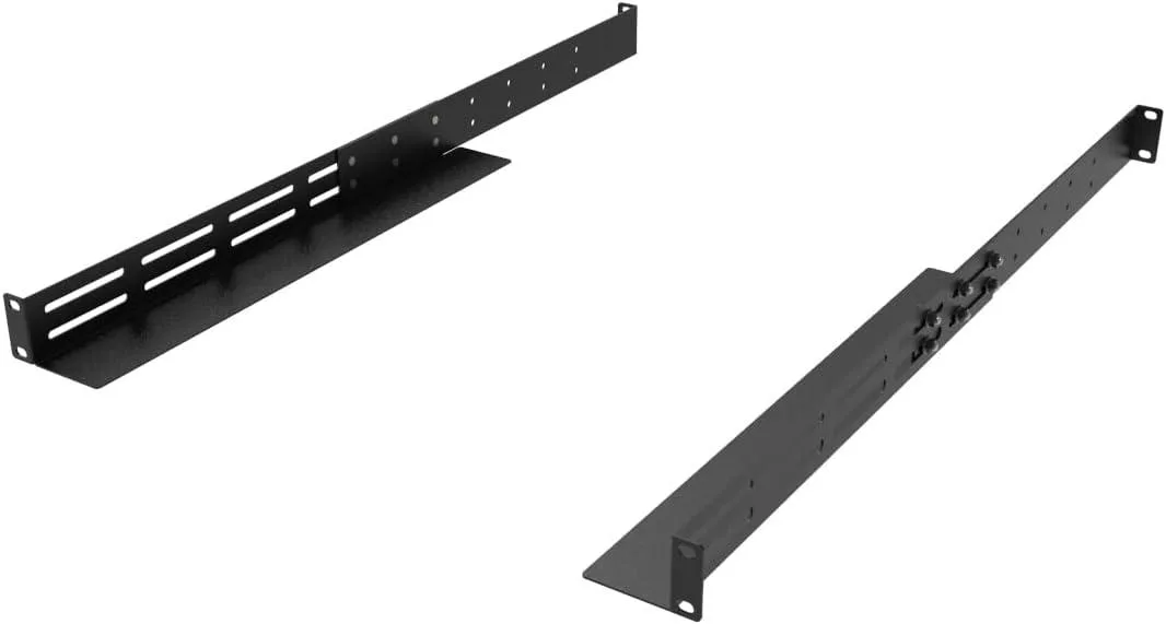 TAURKENAM TAURKENAM 1U Universal Rack Mount Rails 16-29 inch Adjustable Depth — product photo