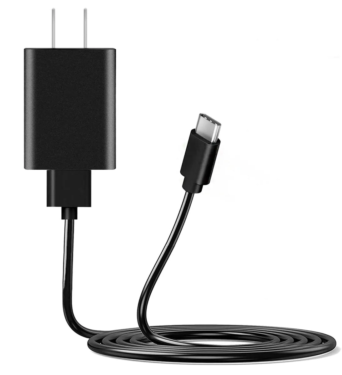  KUEVKA 6.6ft USB-C Charger Cable 5V 3A Black — product photo