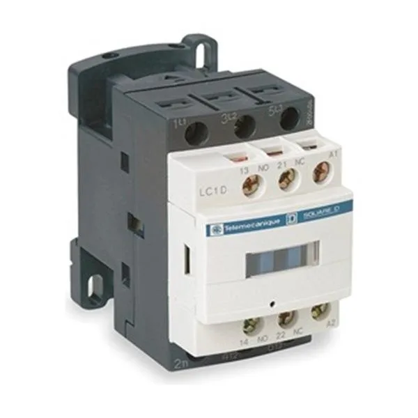 Schneider Electric Schneider Electric LC1D12BD Magnetic Contactor 3-Pole 24V DC 12A — product photo
