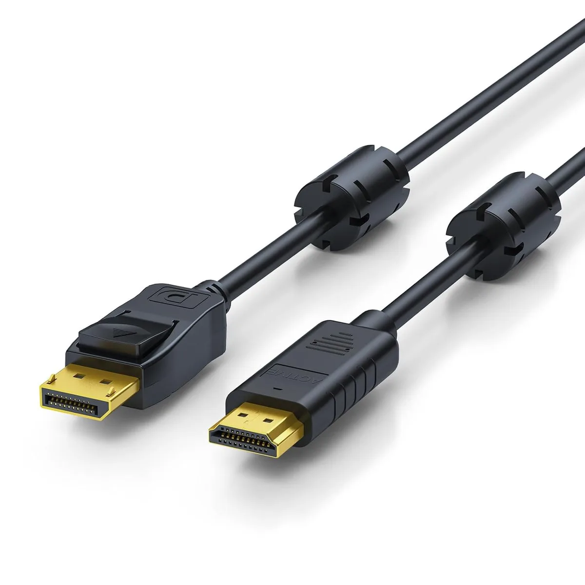 Fervit Fervit Active DisplayPort to HDMI Cable 3.3ft 4K@60Hz 2K@144Hz 1080p@144Hz — product photo