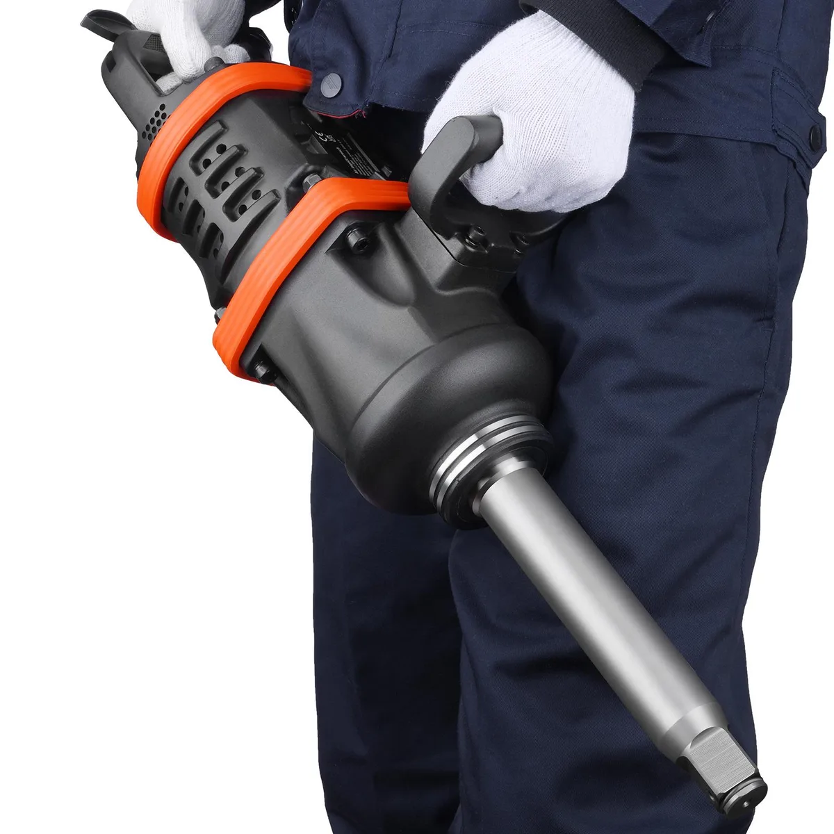 VEVOR VEVOR 1 Inch Air Impact Wrench 8 Inch Extended Anvil 5175 ft-lbs — product photo