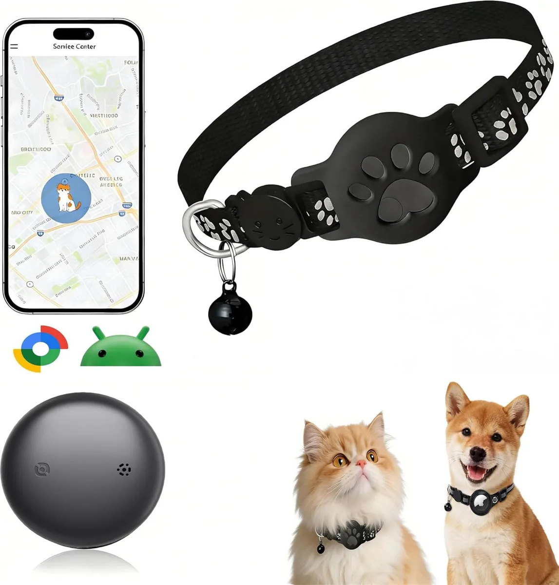  PAW ANDI0S-01 GPS Pet Tracker Collar 19-26 cm Android IP67 12 months pet - tech — product photo