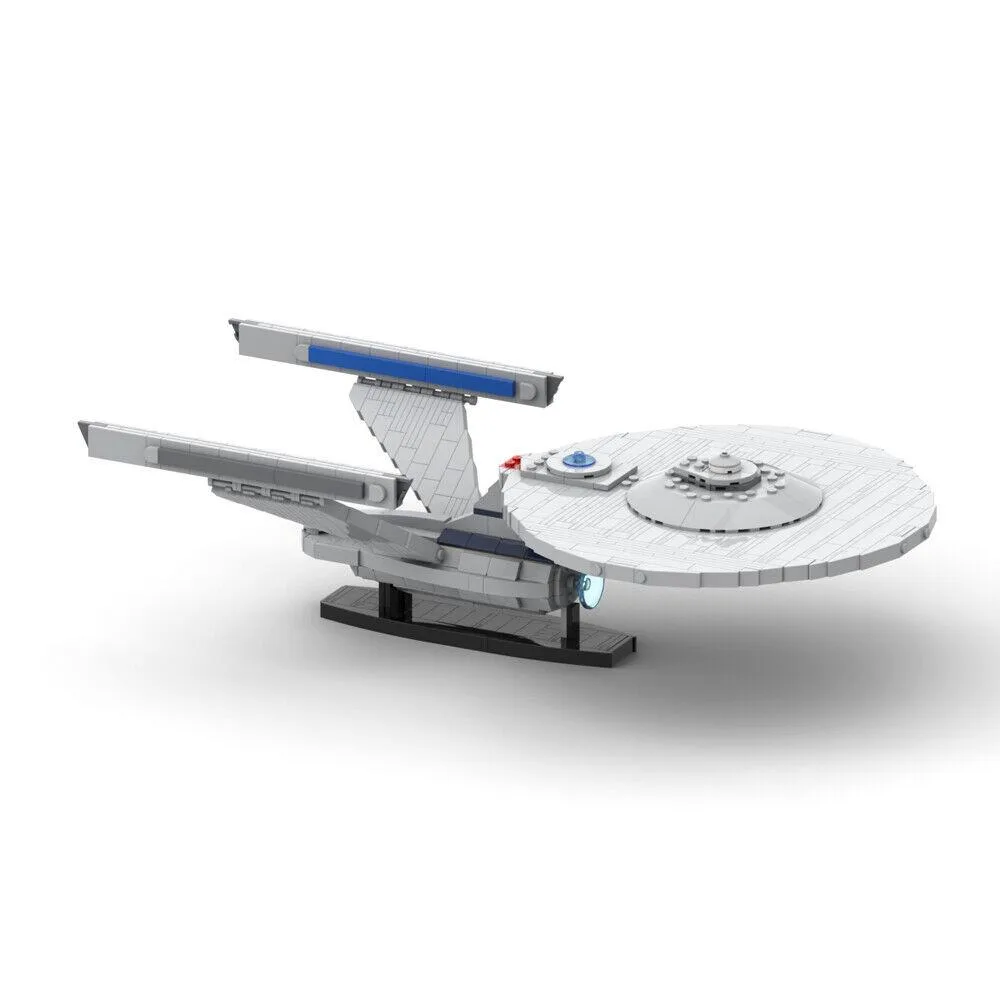 ZITIANYOUBUILD ZITIANYOUBUILD Enterprise-A Spaceship 716 Pieces Building Kit — product photo