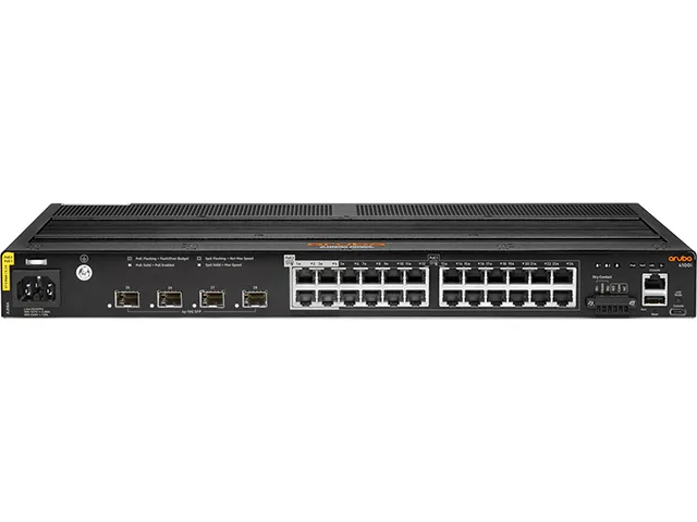 HPE HPE Aruba 4100i JL818A#ABA 24-port PoE network switch — product photo