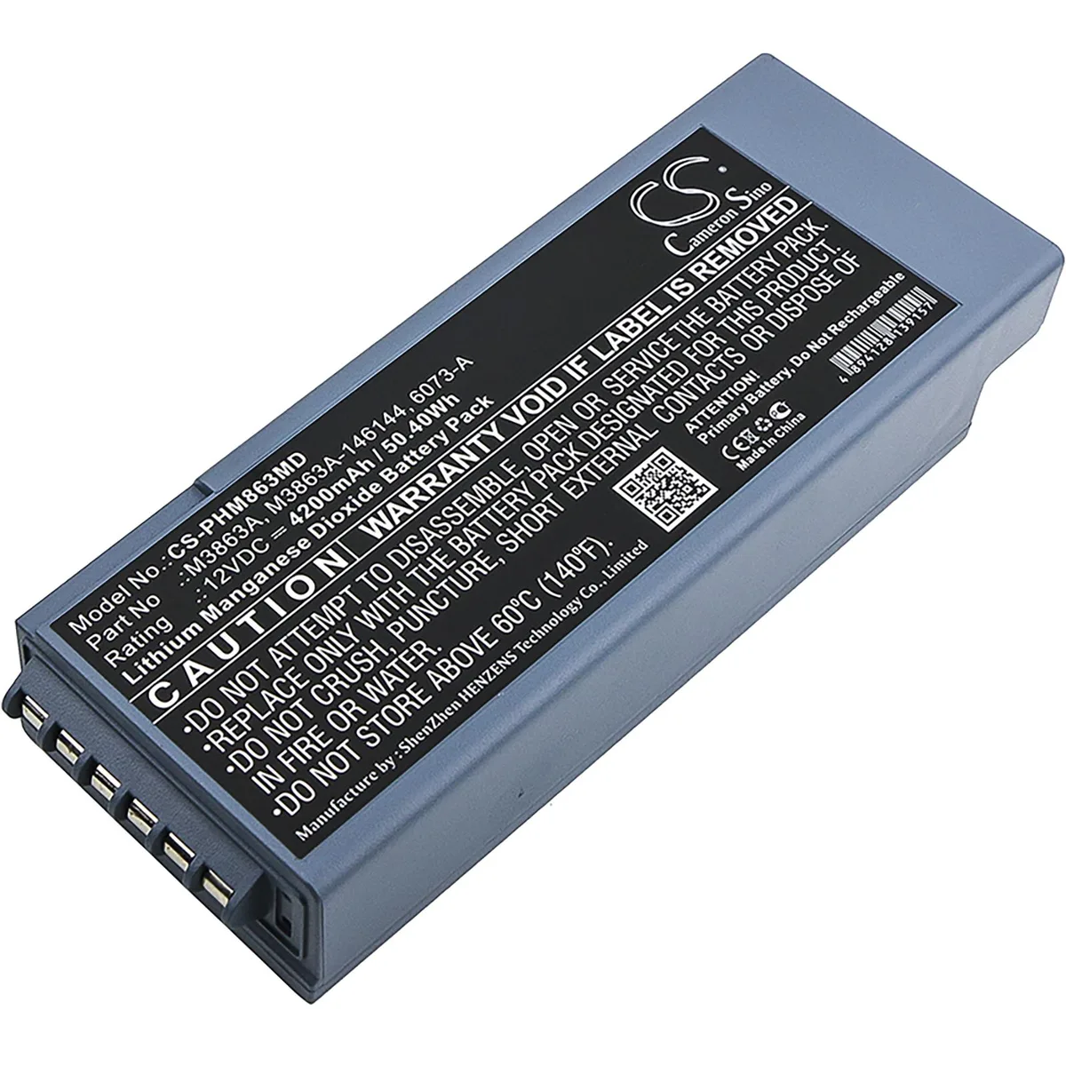 Cameron &amp; Co Cameron &amp; Co DS-CS-PHM863MD 12V 4.2Ah Li-MnO2 battery — product photo