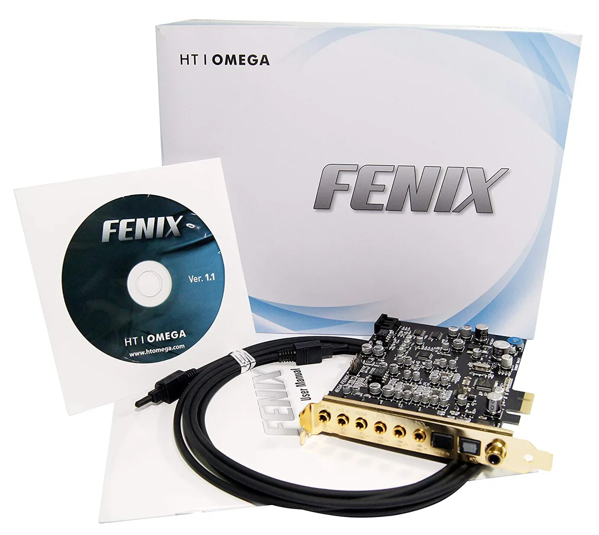 HT Omega HT Omega Fenix 7.1 Channel PCI-Express Sound Card — product photo