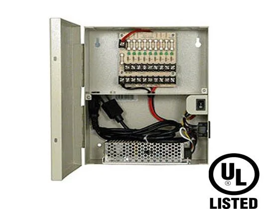 Bluecctv Bluecctv BL-1210 12 V 10 A 9-channel fused power supply — product photo