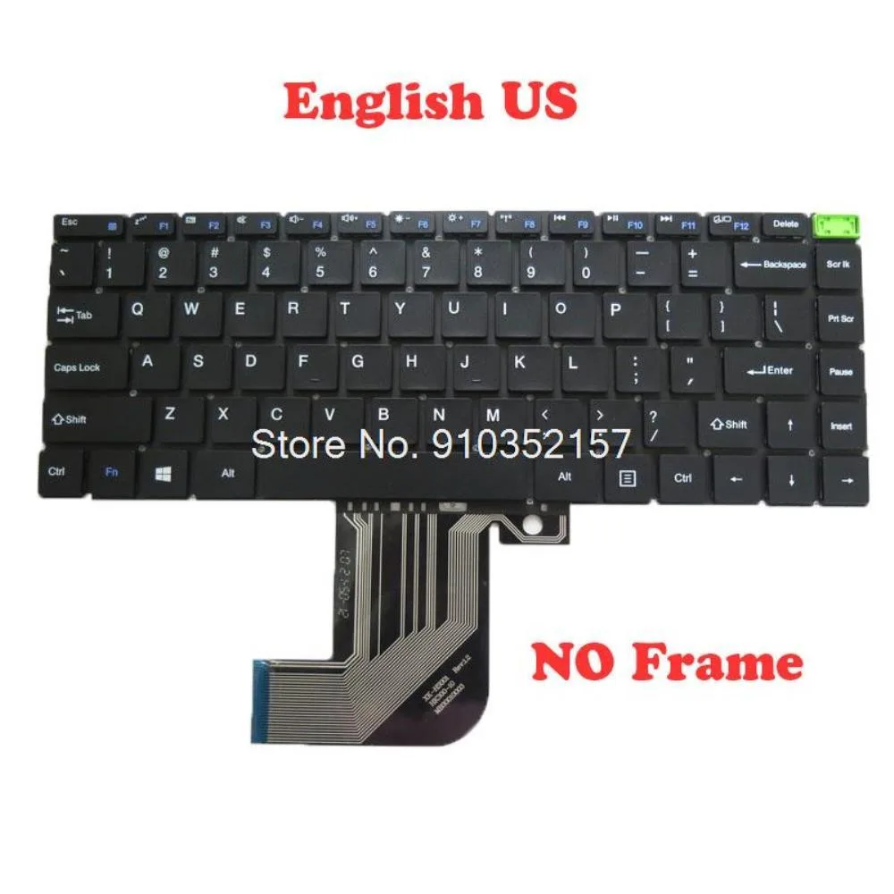 Graviton Graviton J3GP Pro 13.3" Laptop Keyboard English US Black No Frame — product photo