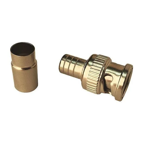 Vitek Vitek VT-BNC-MRG610 BNC Male Crimp Connector RG-6 Silver Pack of 10 — product photo