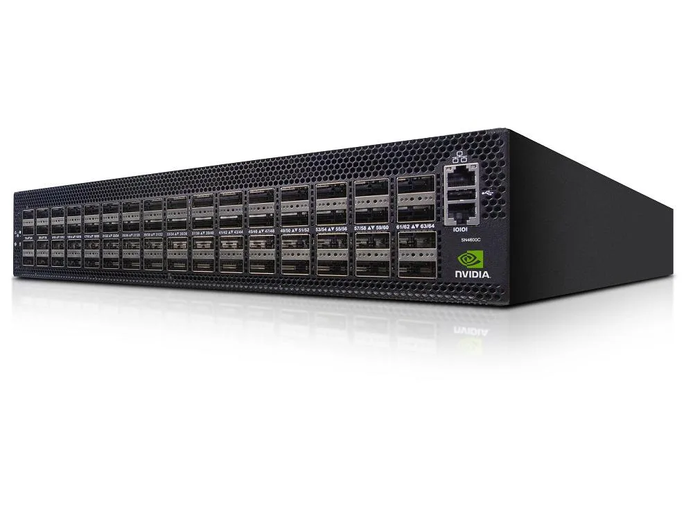 Mellanox Technologies Mellanox Technologies MSN4600-CS2FC 64-port 100GbE network switch — product photo