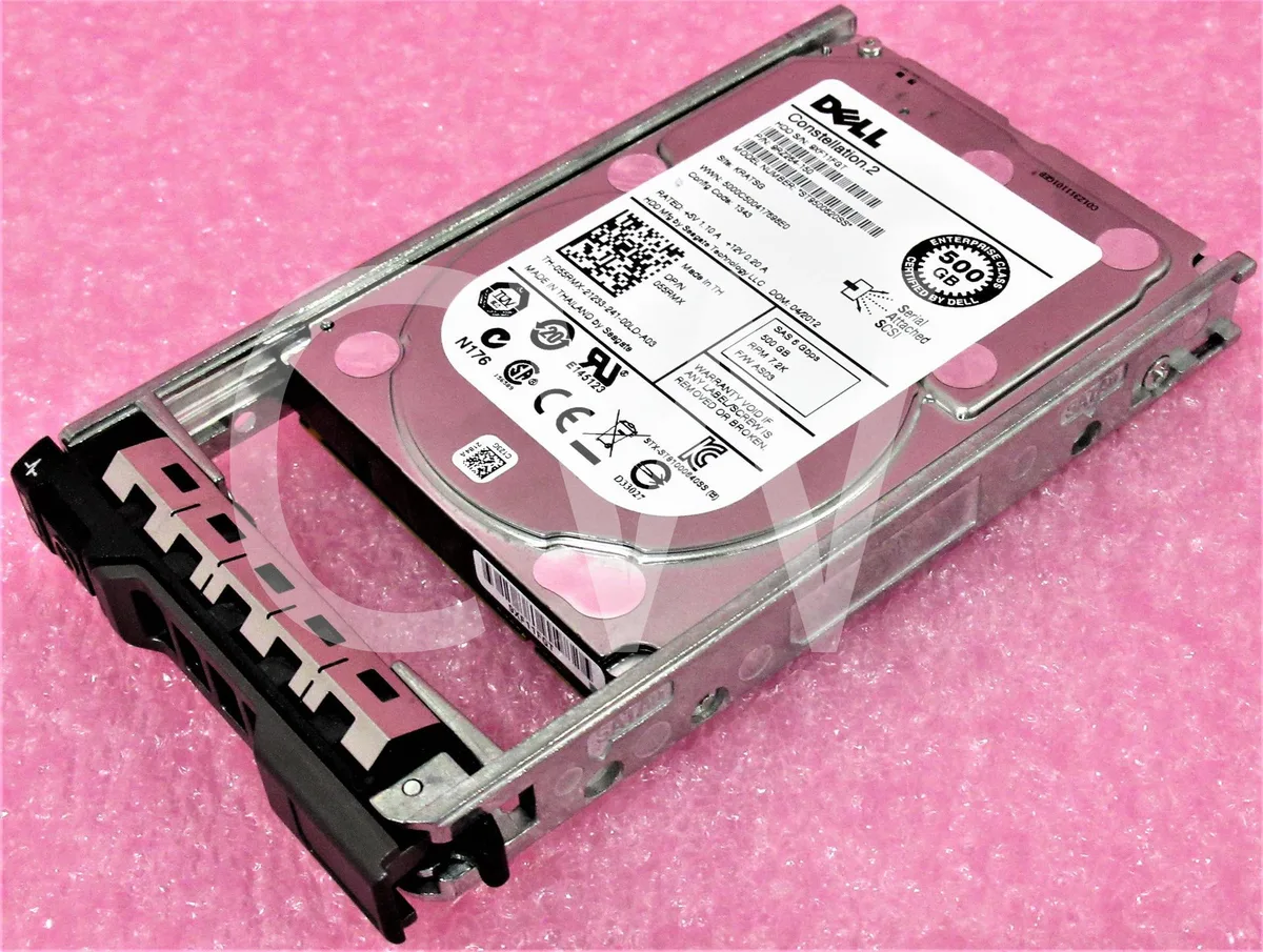 DELL DELL ST9500620SS 500GB 7200RPM 2.5" SAS 64MB internal hard drive — product photo