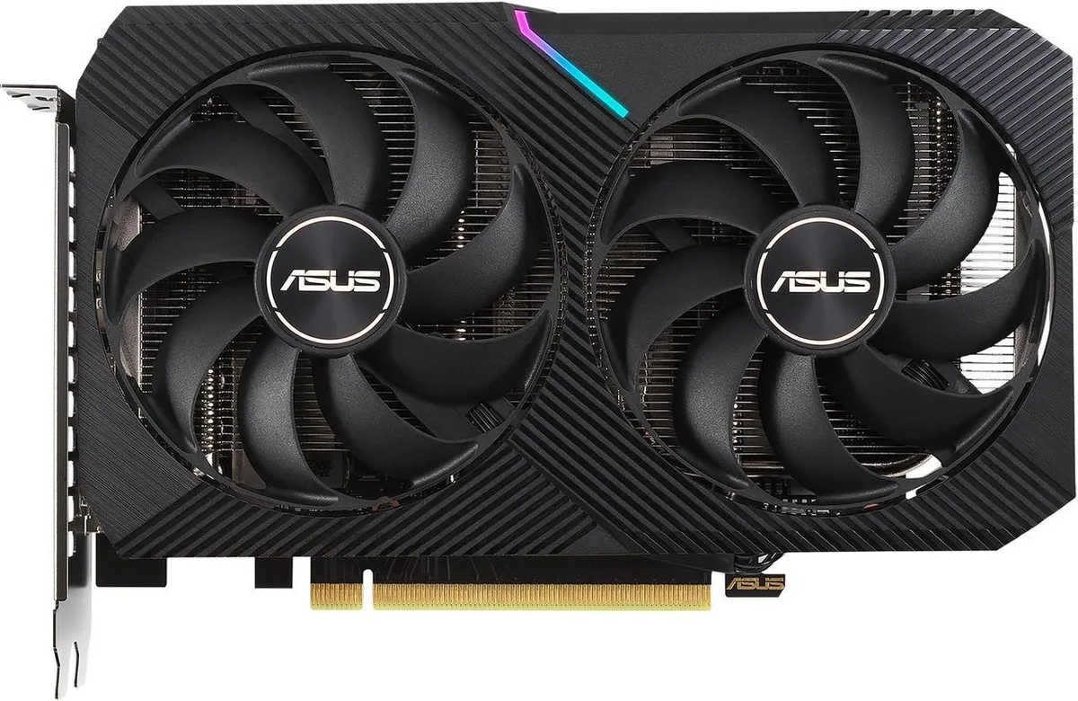 ASUS ASUS Dual GeForce RTX 3050 V2 graphics card — product photo