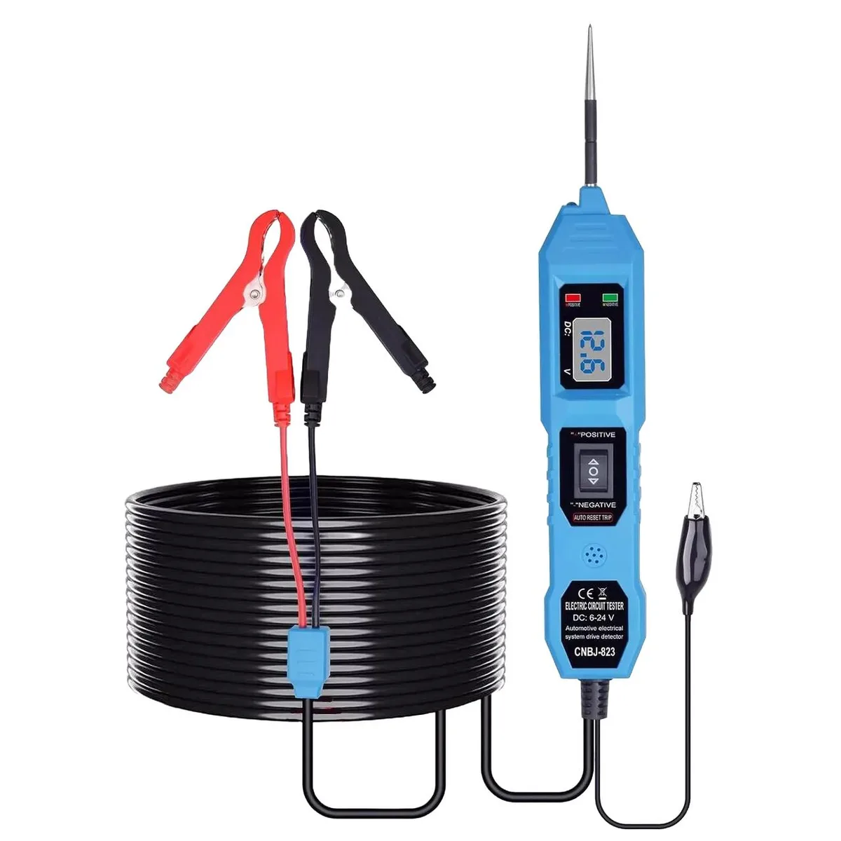 The Perfect Part The Perfect Part 3.5-36V Digital Automotive Circuit Tester Blue — product photo