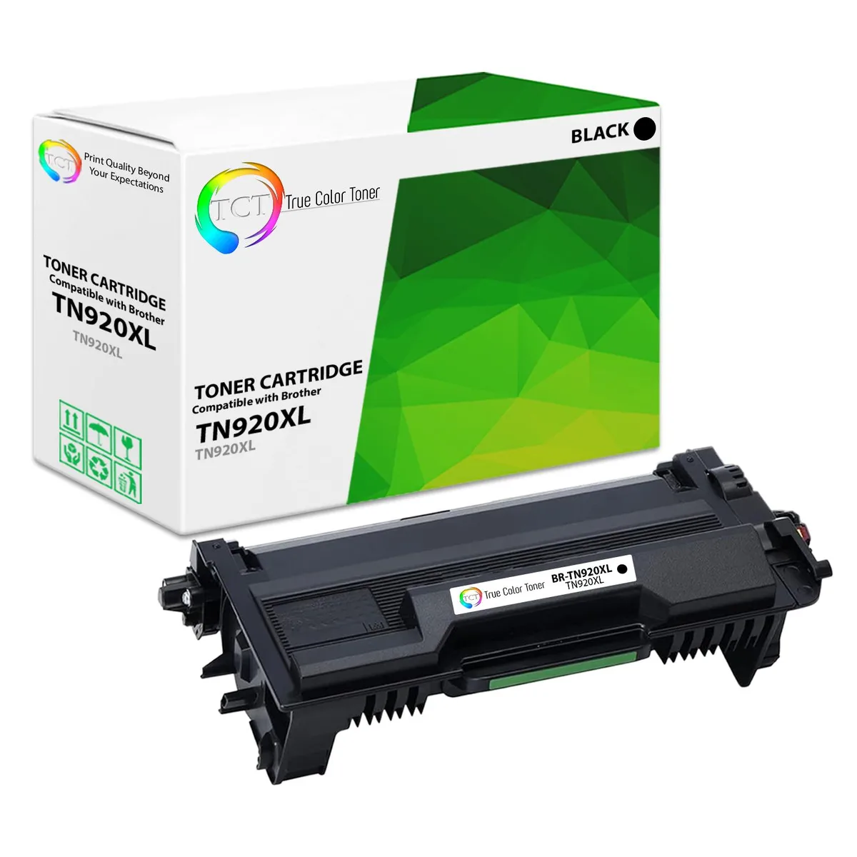 TCT TCT TN920XL Black High Yield Toner Cartridge 6000 Pages — product photo